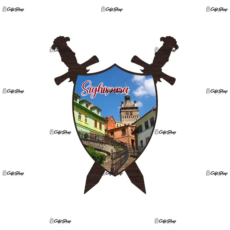 Sighisoara, magnet palos cu sabii, mgs185